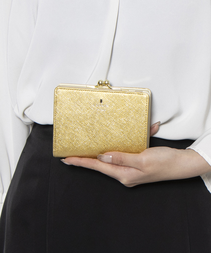 ■LANVIN■リュクサンブールブリエ 口金二つ折り財布 リュクサンブールブリエ 口金二つ折り財布(507736694)｜阪急