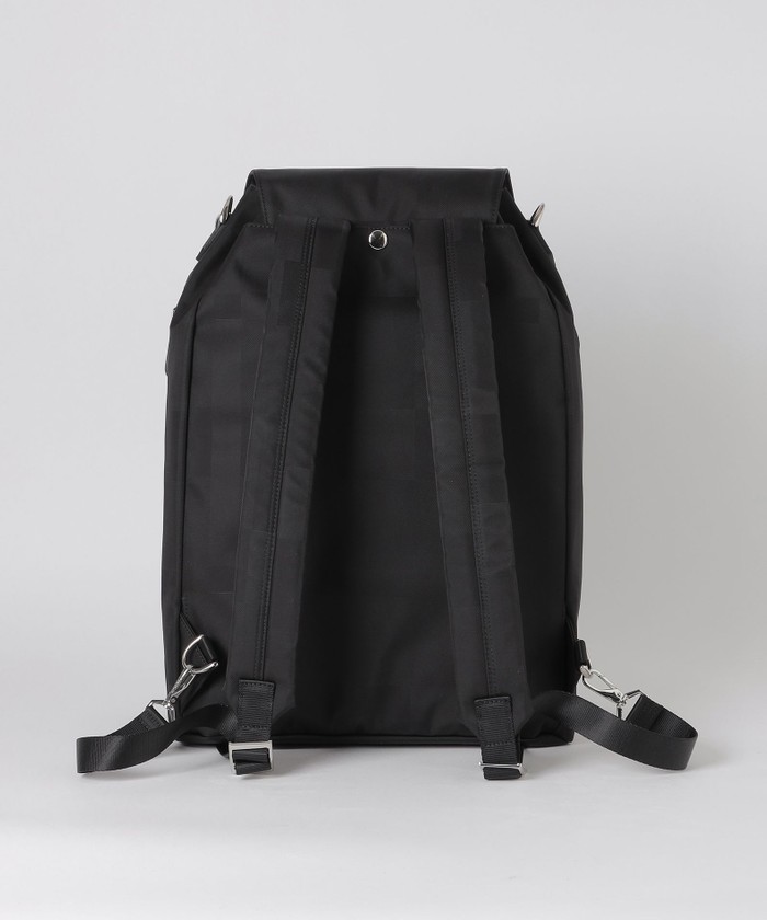 リモンタナイロンジャカードクレストブリッジチェックバックBLACK LABEL リモンタナイロンジャカードクレストブリッジチェックバック