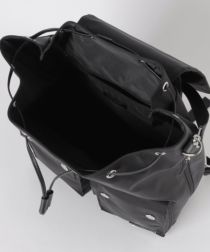 リモンタナイロンジャカードクレストブリッジチェックバックBLACK LABEL リモンタナイロンジャカードクレストブリッジチェックバック