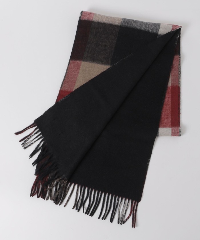 クレストブリッジチェックリバーシブルマフラー(507743547)｜HANKYU