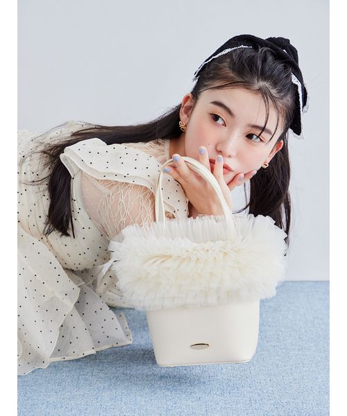 HER. コットンウールニットシュシュ HER. コットンウールニットシュシュ - メルカリ