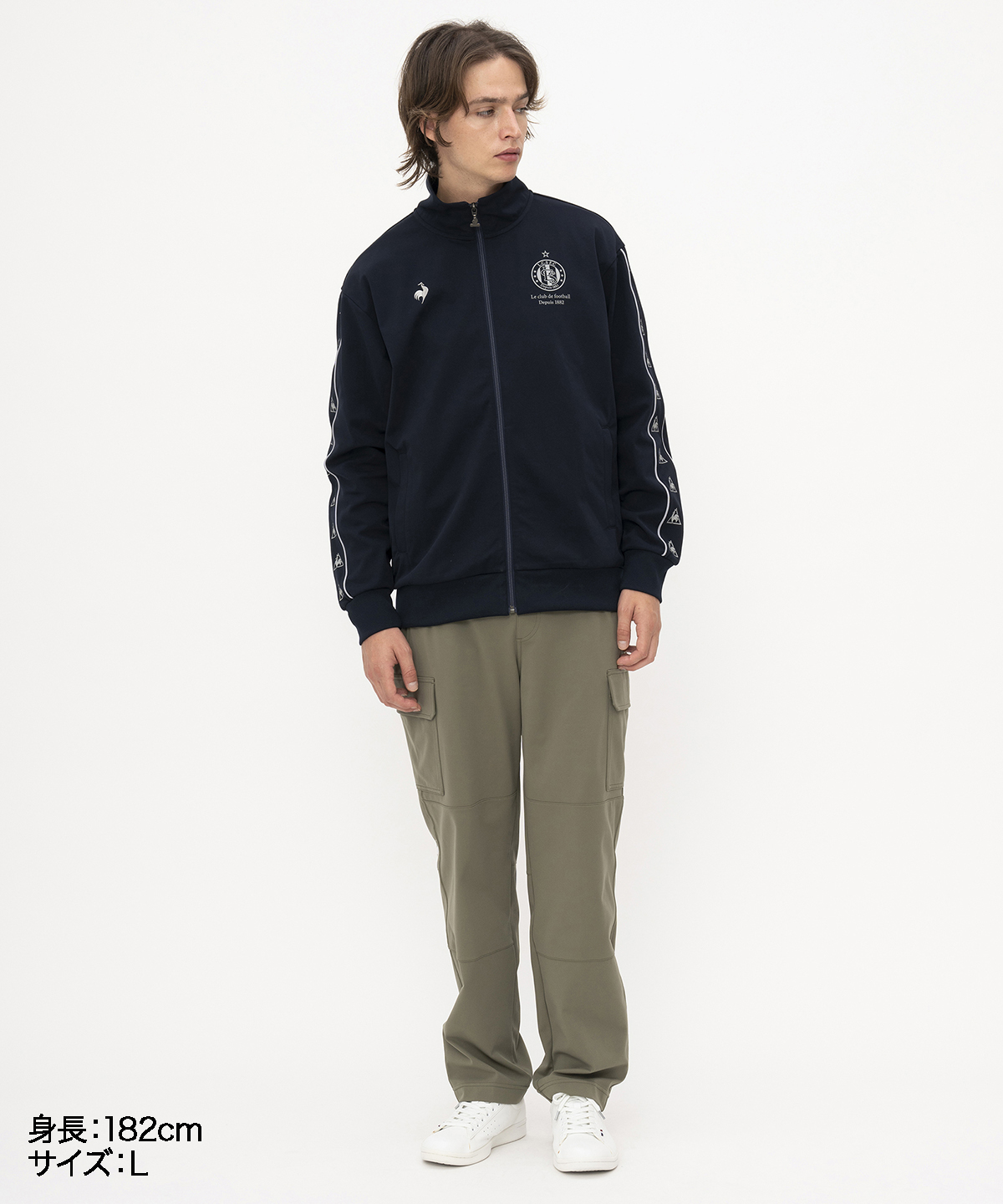 【未着用】 ルコック le coq メンズ ジャケット Mサイズ le coq sportif ルコック ジャージジャケット メンズ ブランド