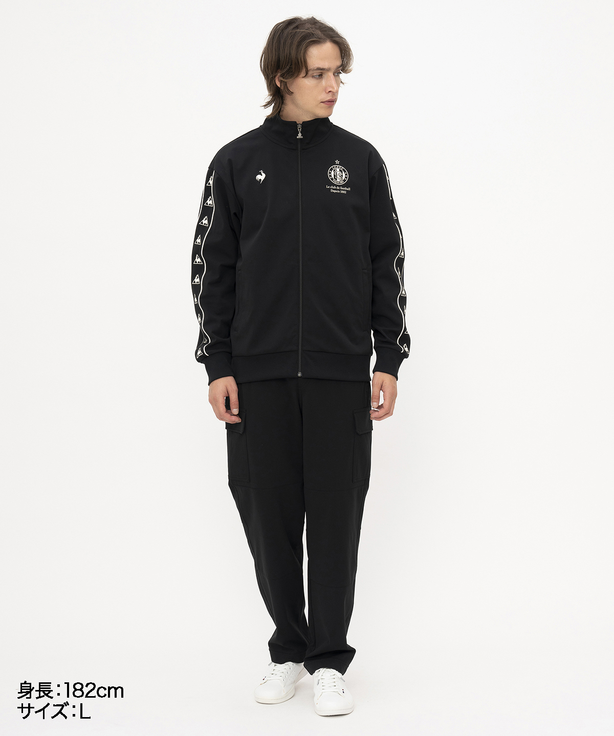 【未着用】 ルコック le coq メンズ ジャケット Mサイズ le coq sportif ルコックスポルティフ ジャケット ユニセックス