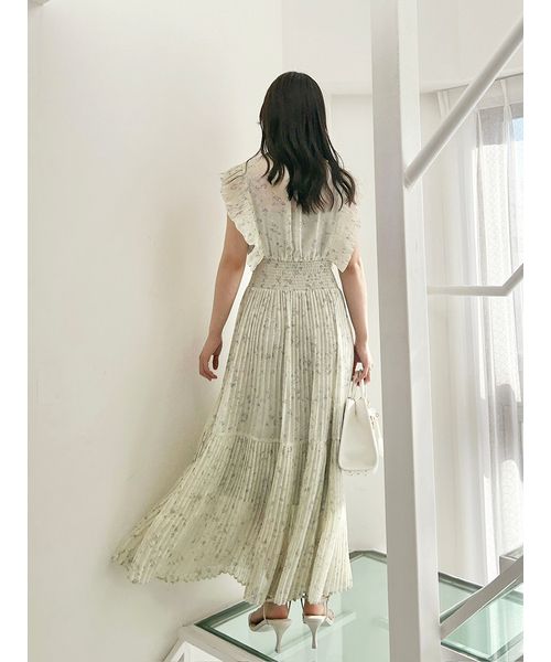 00サイズあり】Sustainableフリルワンピース(507805772)｜阪急百貨店