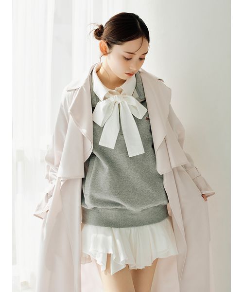 SNIDEL Sustainableシアーイレヘムスカショーパン Sustainableシアーイレヘムスカショーパン(ショートパンツ