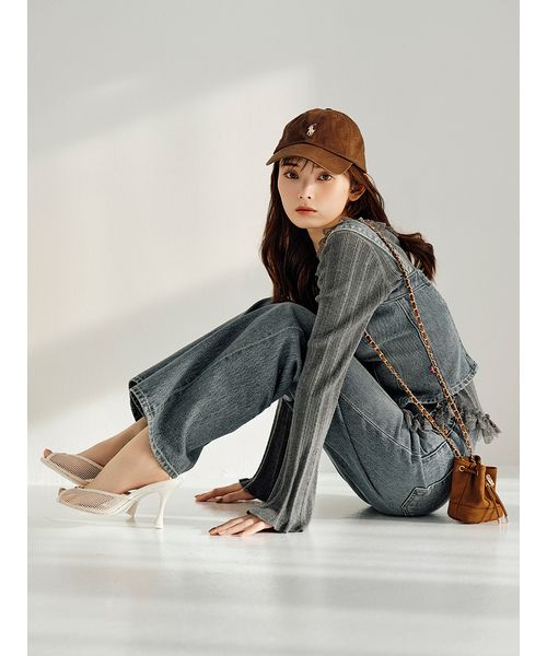 Sustainableフリルニットプルオーバー(507805794)｜阪急百貨店