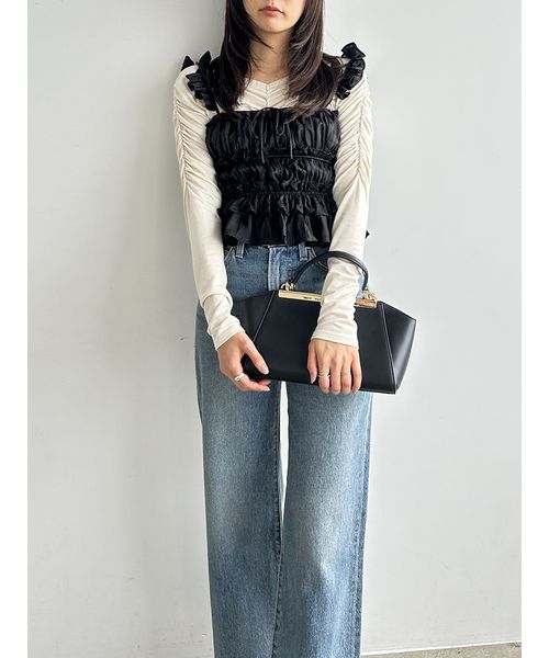 ワッシャープリーツキャミソール(507805765)｜阪急百貨店公式