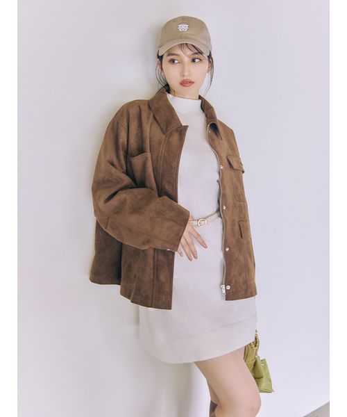 SNIDEL バリエミドルブルゾン バリエミドルブルゾン(507805770)｜阪急百貨店公式通販サイト