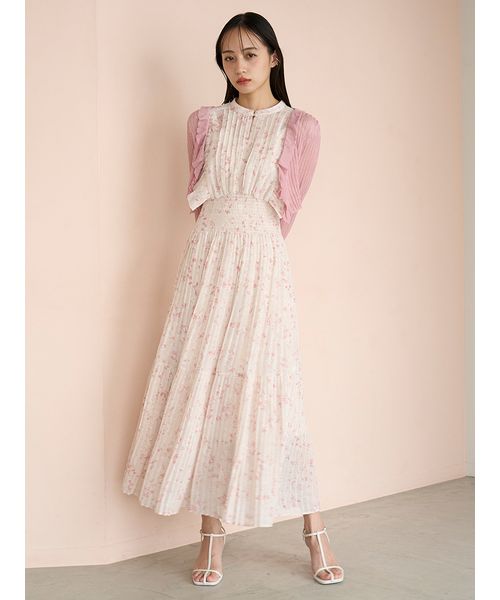 snidel Sustainableフリルワンピース 緑 ミント SNIDEL Sustainableフリルワンピース ミント SNIDELSNIDELさんの