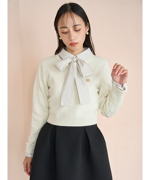 ミニブローチプルオーバー(507805791)｜阪急百貨店公式通販