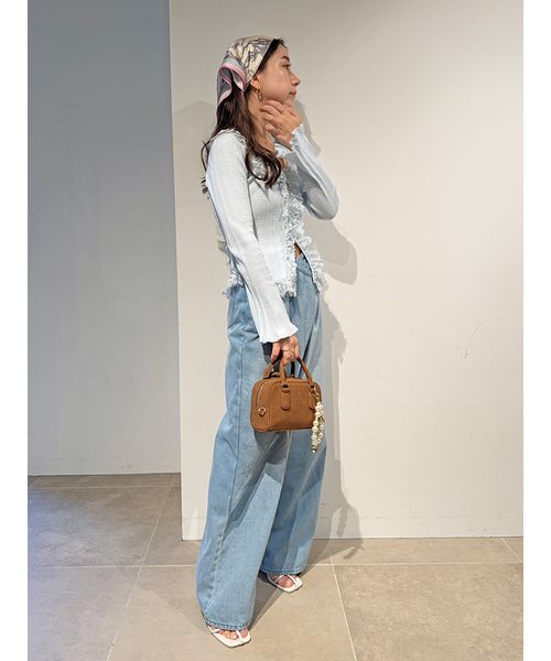 Sustainableフリルニットプルオーバー(507805794)｜阪急百貨店