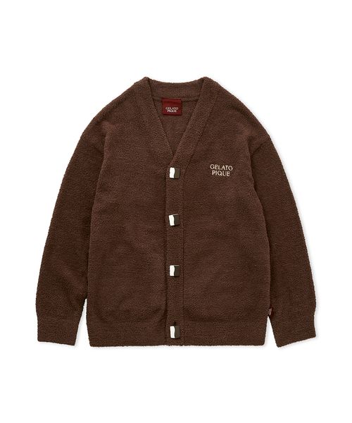Valentine】【HOMME】ベビモコチョコレートボタンカーディガン