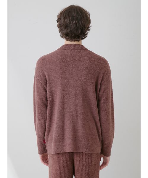 Valentine】【HOMME】ベビモコチョコレートボタンカーディガン