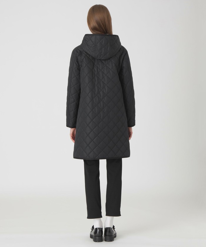 極美品✨ブルーレーベルクレストブリッジ　ロングコート　Aライン　メガチェック BLUE LABEL CRESTBRIDGE（ブルーレーベルクレストブリッジ）の