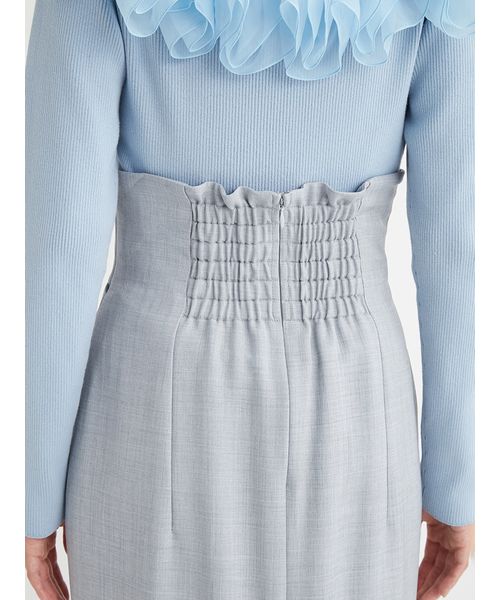 ウエストクロスデザインタイトスカート(507810717)｜阪急百貨店