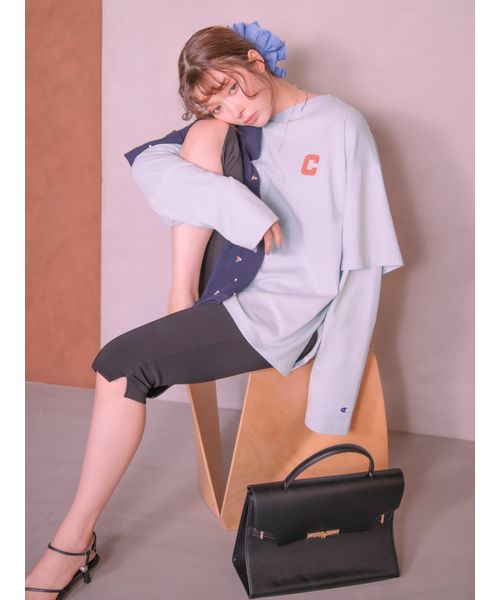 d.i.a. サイドリング　ショートパンツ XWFSH10H2 デイリーロゴバンド ショートパンツ (単品)