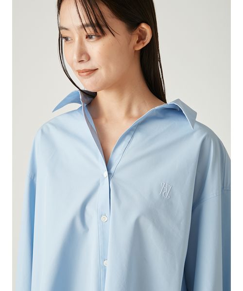 今季ロゴエンブロイダリー2wayシャツ ロゴエンブロイダリー2wayシャツ(507811971)｜阪急百貨店公式