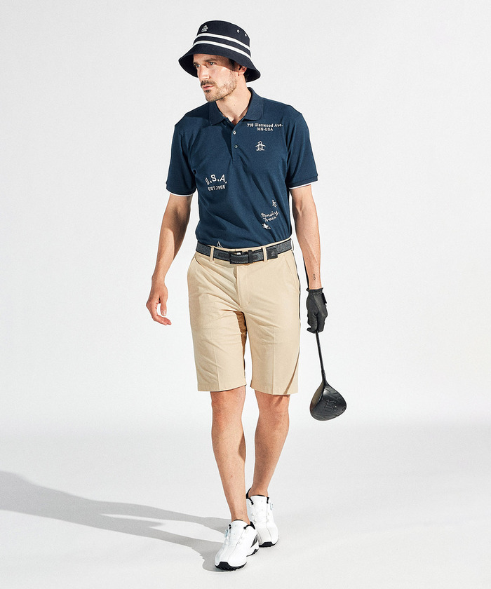 マンシングウェア Munsingwear ダブルクロスハーフパンツ