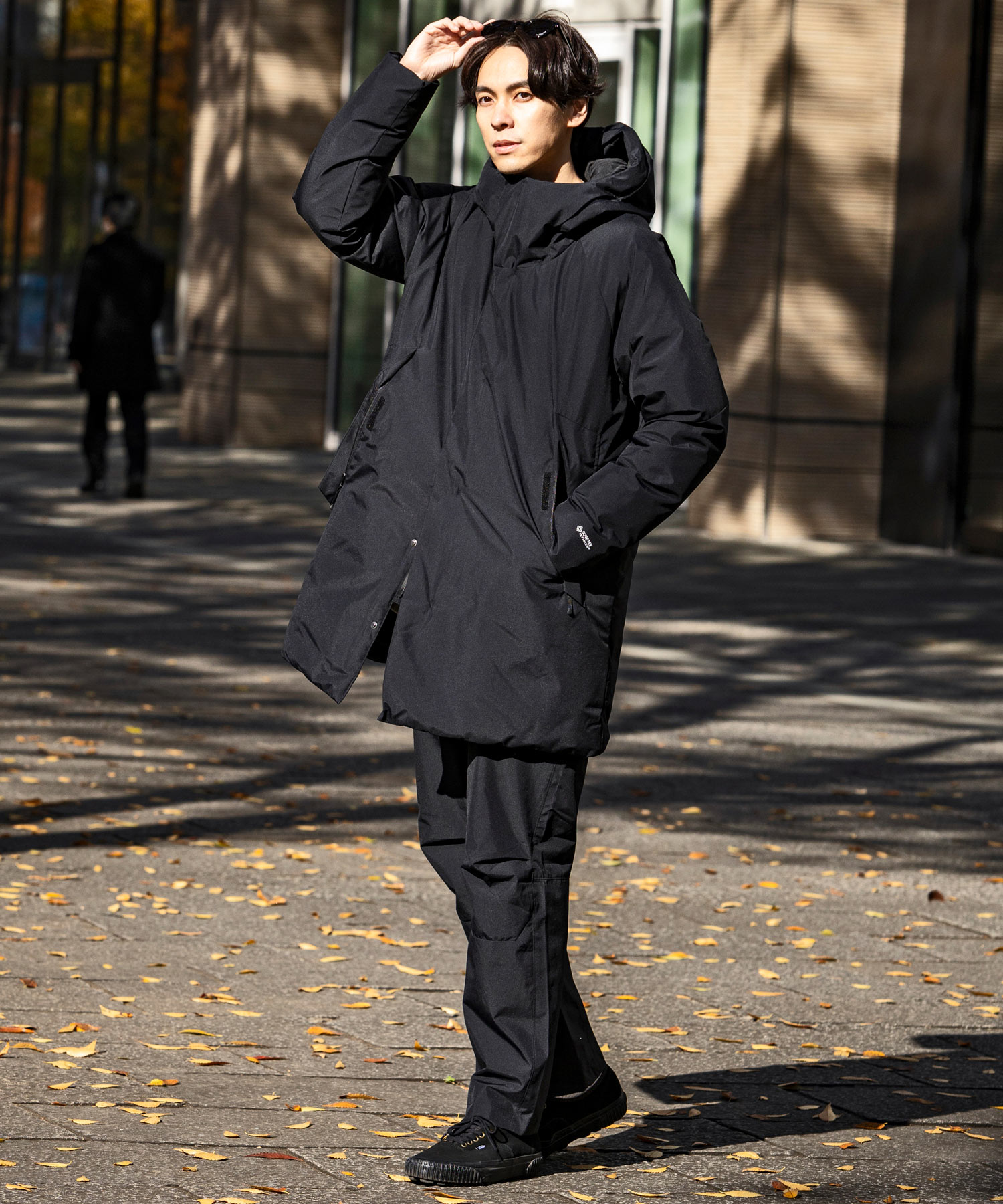 プラスフェニックス +phenix フーディダウンコートGTX / GORE－T