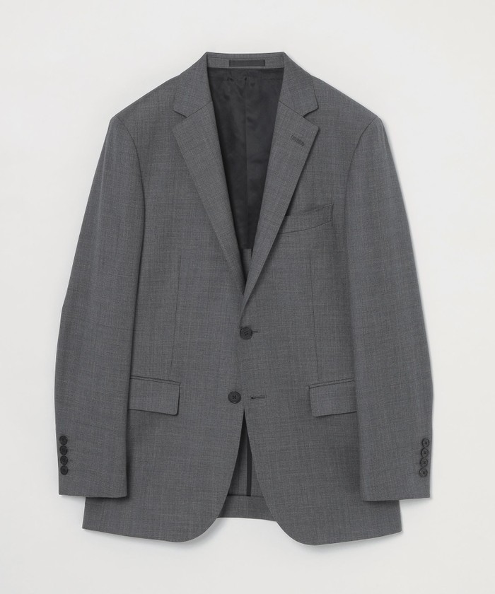 【GIEVES&HAWKES】 GREY WOOL シャークスキン スーツ グレーシャークスキンスーツ(507802554)｜HANKYU MEN'S / 阪急メンズ