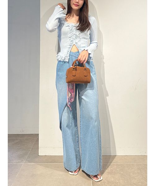 Sustainableフリルニットプルオーバー(507805794)｜阪急百貨店