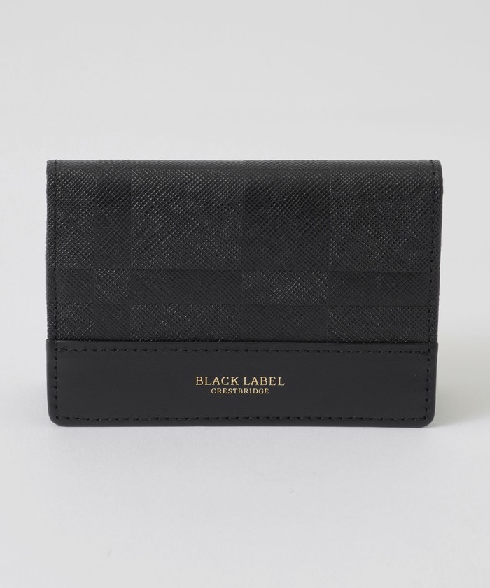 エンボスチェックカードケース(507815547)｜HANKYU MEN'S / 阪急メンズ