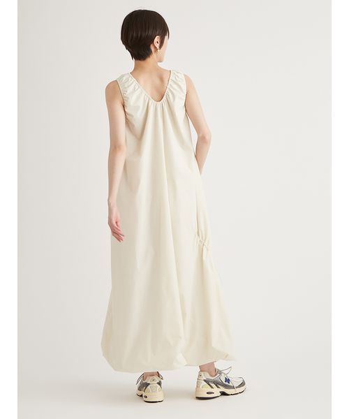 emmi（エミ）の「【emmi atelier】リブサイドギャザーワンピース