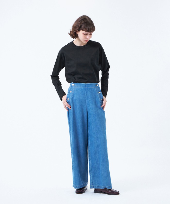 ラウンドヘムT ラウンドヘムショートスリーブTシャツ|Lee|リー