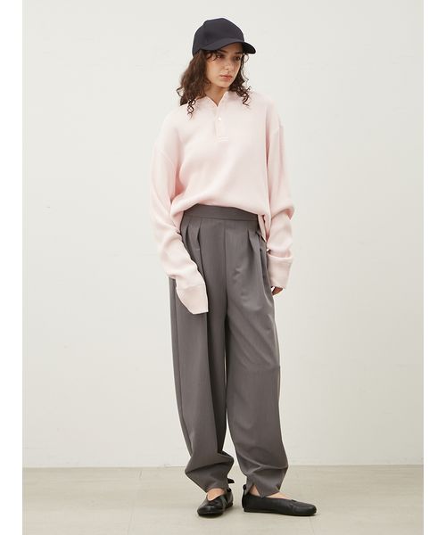 ワッフルヘンリーカットトップス ワッフルヘンリーカットトップス(507839472)｜阪急百貨店公式