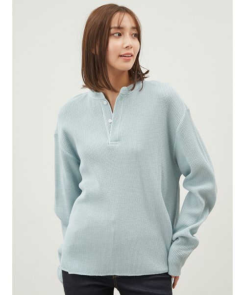 ワッフルヘンリーカットトップス(507839472)｜阪急百貨店公式