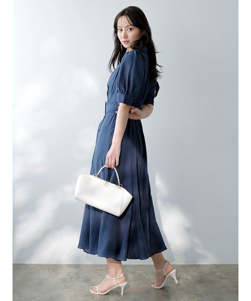 ちいです！スナイデル　カシュクールシャツワンピース 00サイズ/WEB限定カラーあり】カシュクールシャツワンピース