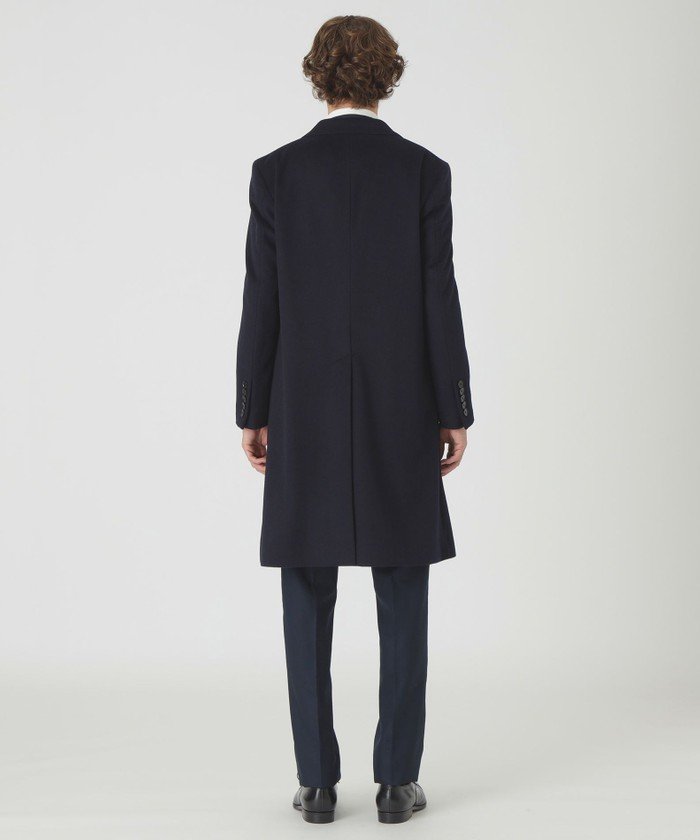 美品✨ブラックレーベルクレストブリッジ カシミヤ混ウールトレンチ  