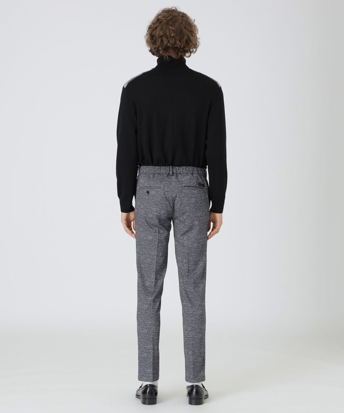 一部店舗限定】メランジツイルプリントジャージートラウザーズ