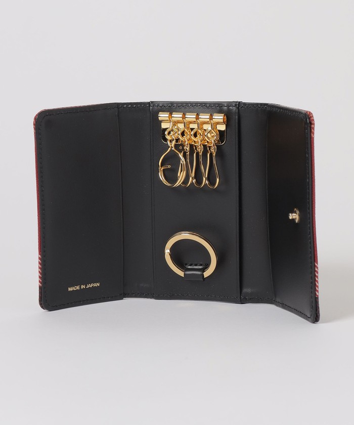 クレストブリッジチェックPVCキーケース(507773268)｜阪急百貨店公式