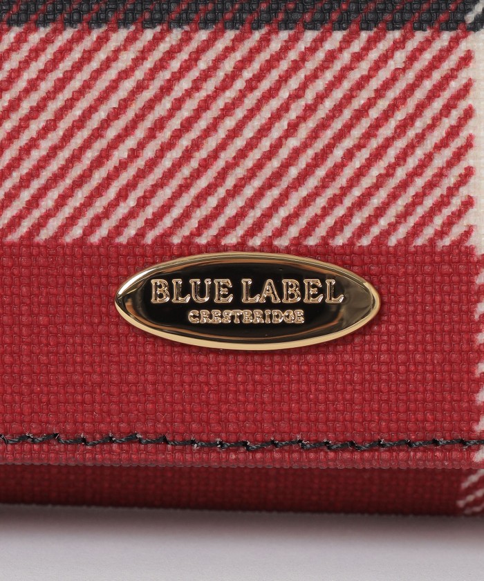 BLUE LABEL CRESTBRIDGE クレストブリッジチェックキーケース クレストブリッジチェックPVCキーケース(507773268)｜阪急百貨店