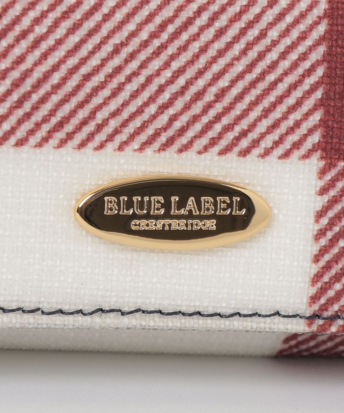 ✨希少カラー✨ブルーレーベル クレストブリッジチェック PVCキーケース クレストブリッジチェックPVCキーケース | ブルーレーベル