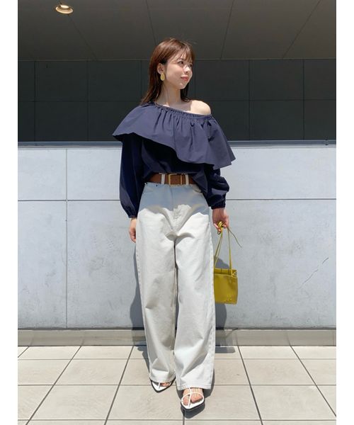 Mila owen ルーズフィットバギーデニムパンツ お値下げ不可 ルーズフィットバギーデニムパンツ(507856334)｜阪急百貨店公式