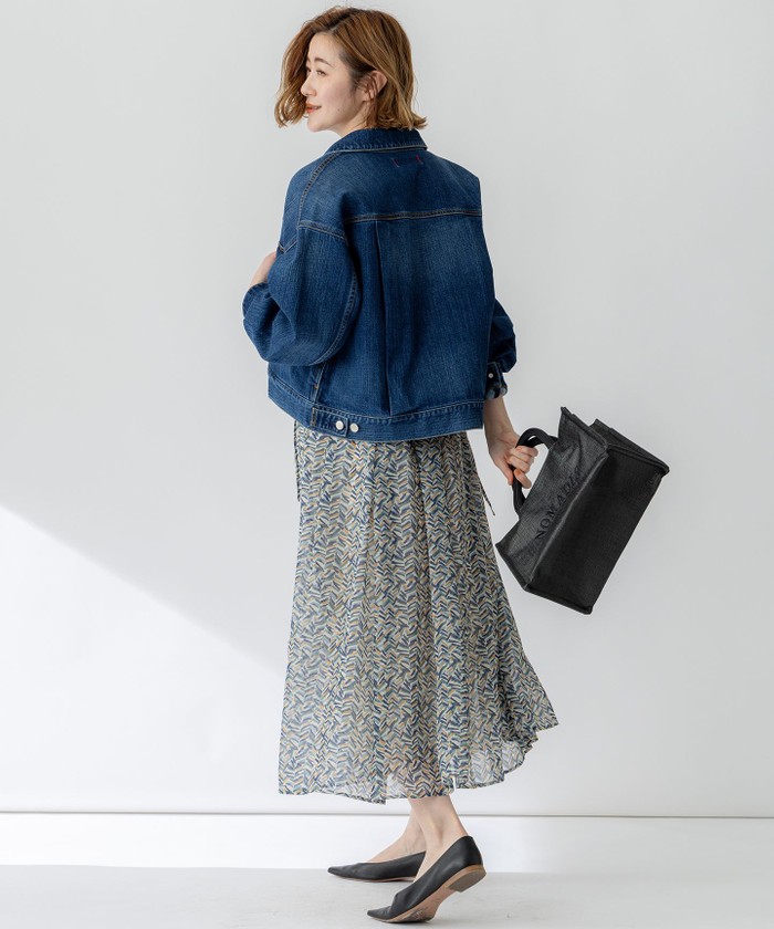 Oggi3月号掲載/RED CARD TOKYO×23区】ショート丈 デニム