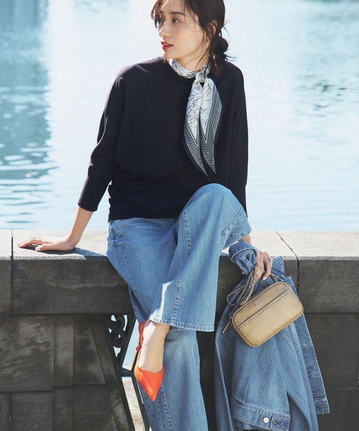 Oggi3月号掲載/RED CARD TOKYO×23区】ショート丈 デニム (507857075