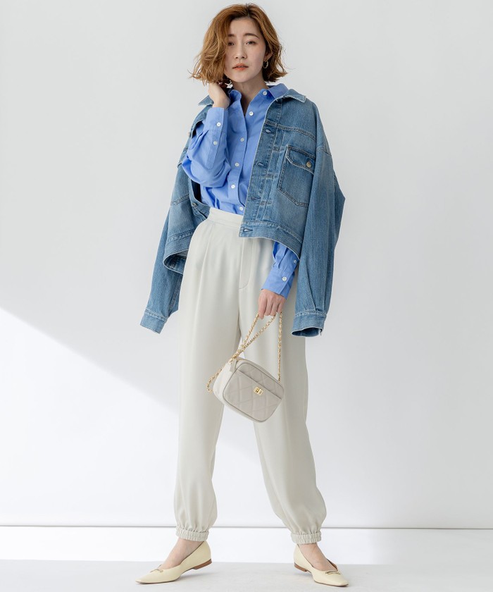 【Oggi3月号掲載/RED CARD TOKYO×23区】デニム ジャケット Oggi3月号掲載/RED CARD TOKYO×23区】ショート丈 デニム (507857075