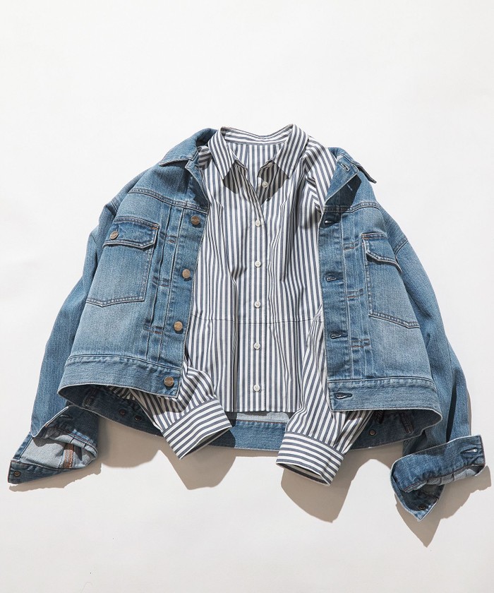 Oggi3月号掲載/RED CARD TOKYO×23区】ショート丈 デニム