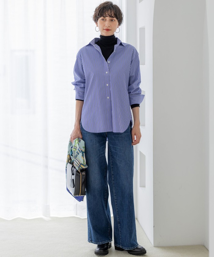 RED CARD TOKYO×23区/VERY3月号掲載】デニム ライン ワイ