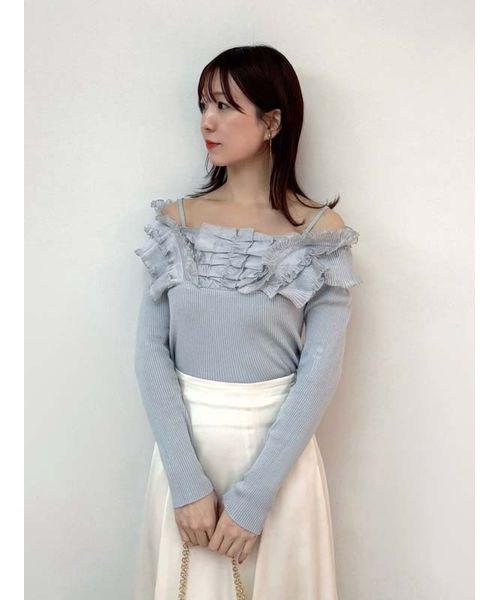 プリーツドッキングプルオーバー　snidel SNIDEL｜プリーツドッキングプルオーバー | Rakuten Fashion