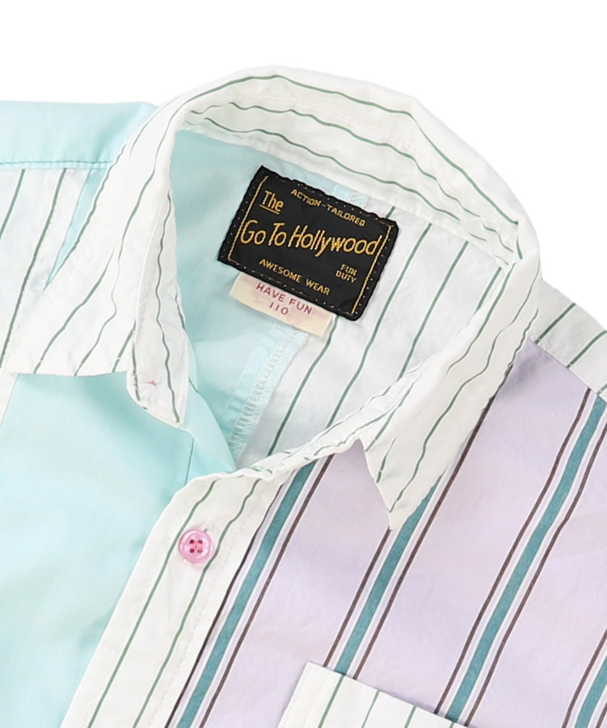 GO TO HOLLYWOOD ストライプシャツ　01 ゴートゥーハリウッド GO TO HOLLYWOOD Mix Striped S(507863054