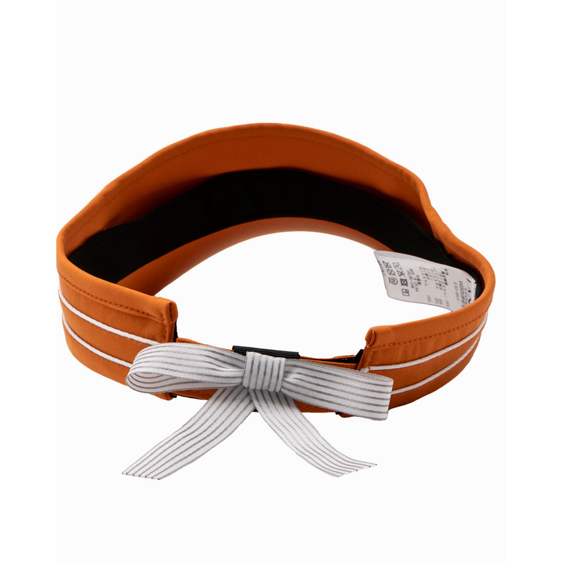 サンバイザー 配色ラインサンバイザー【部分UV】(507849761)｜阪急百貨店公式