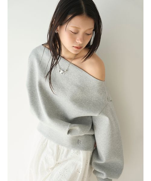 ボンディングオフショルスウェット ボンディングオフショルスウェット(507864460)｜阪急百貨店公式