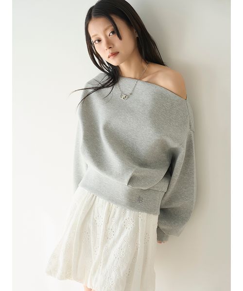 ボンディングオフショルスウェット ボンディングオフショルスウェット(507864460)｜阪急百貨店公式