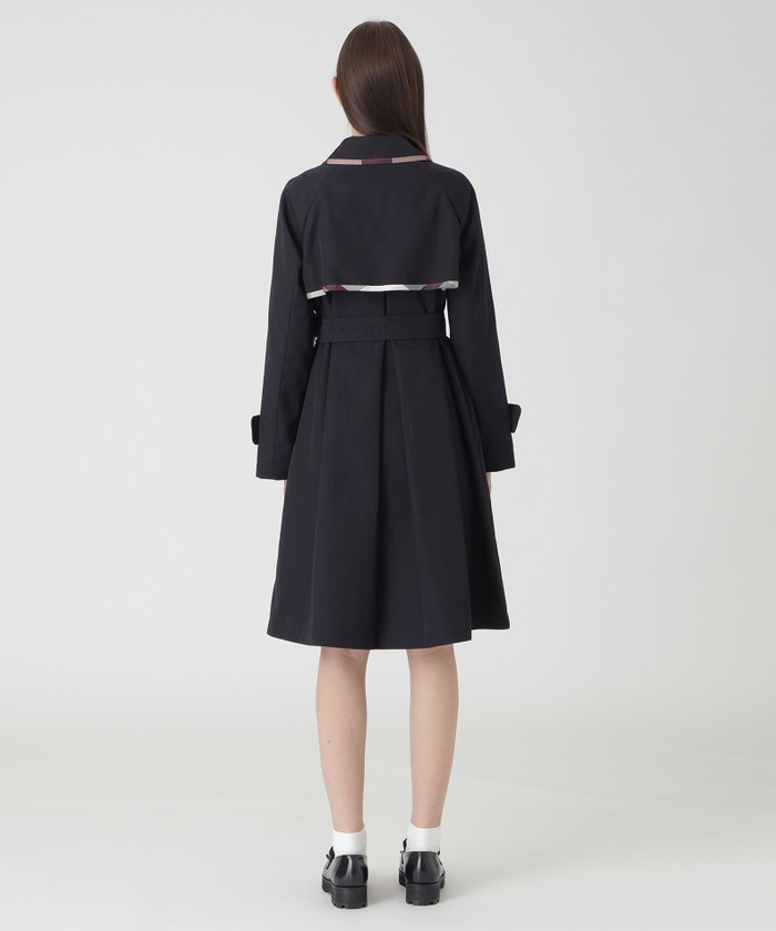 ハイツイストコットンライクツイルステンカラーコート(507833531