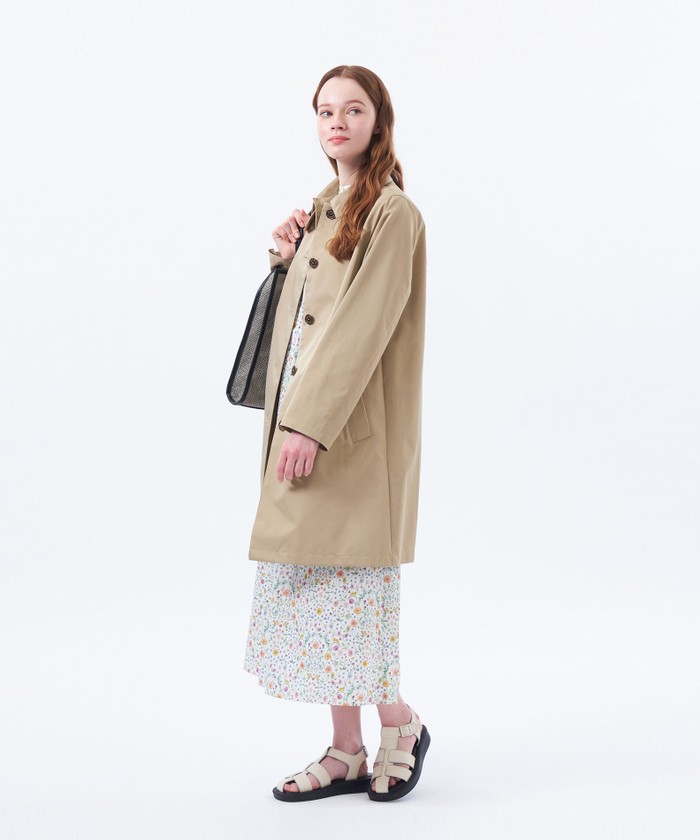 mei☆tumugu コート tumugu｜コットンリネンツイル コート【SALE20%OFF!】 - AIDA