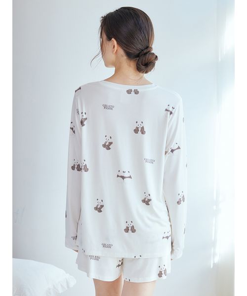 ＊新品未開封＊パンダ柄 ロンT & ロングパンツ 上下セット ピンク パンダ柄ロンT(507894178)｜阪急百貨店公式通販サイト｜阪急